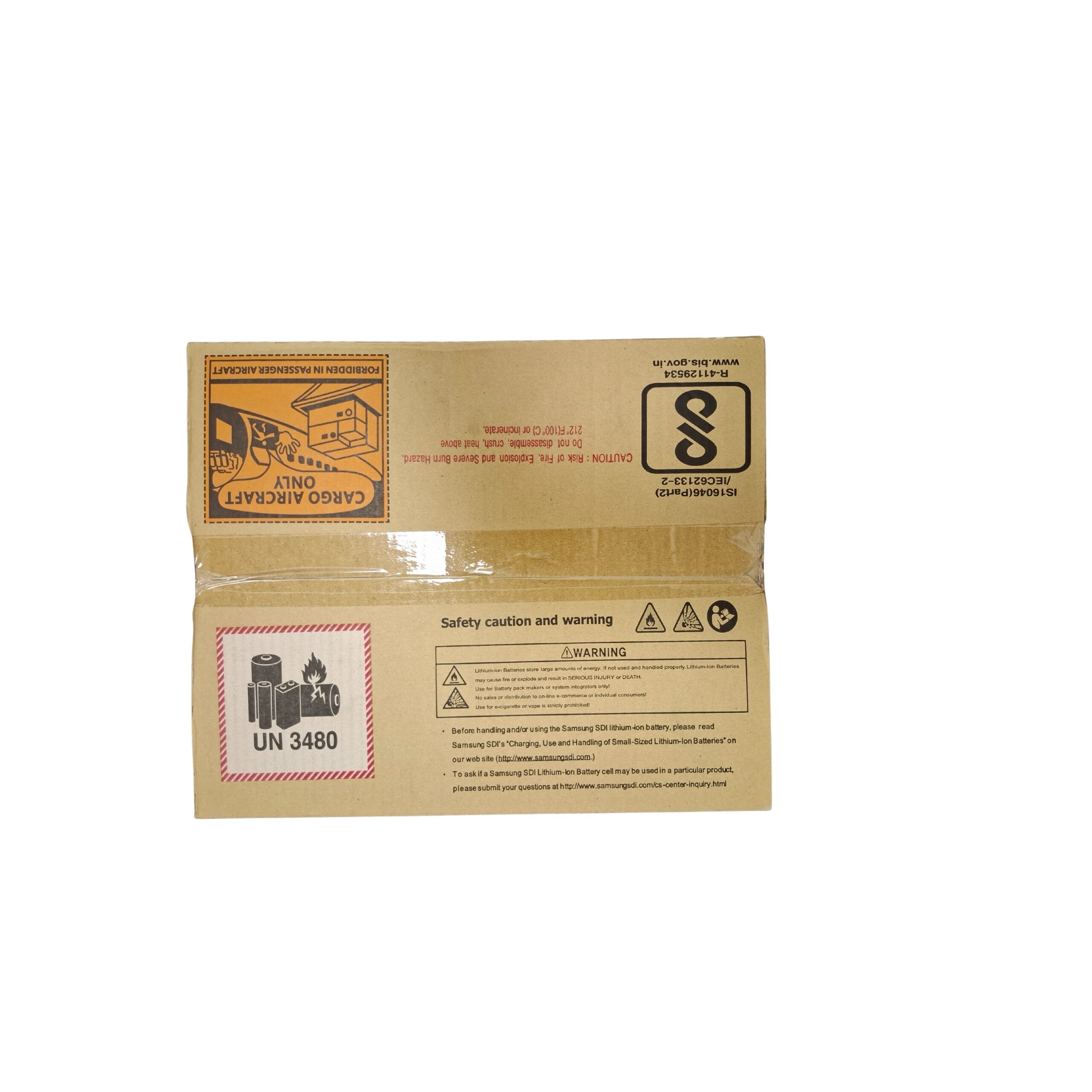 Samsung 18650 35E lithium-ion battery pack for laptops, e-bikes, and tools