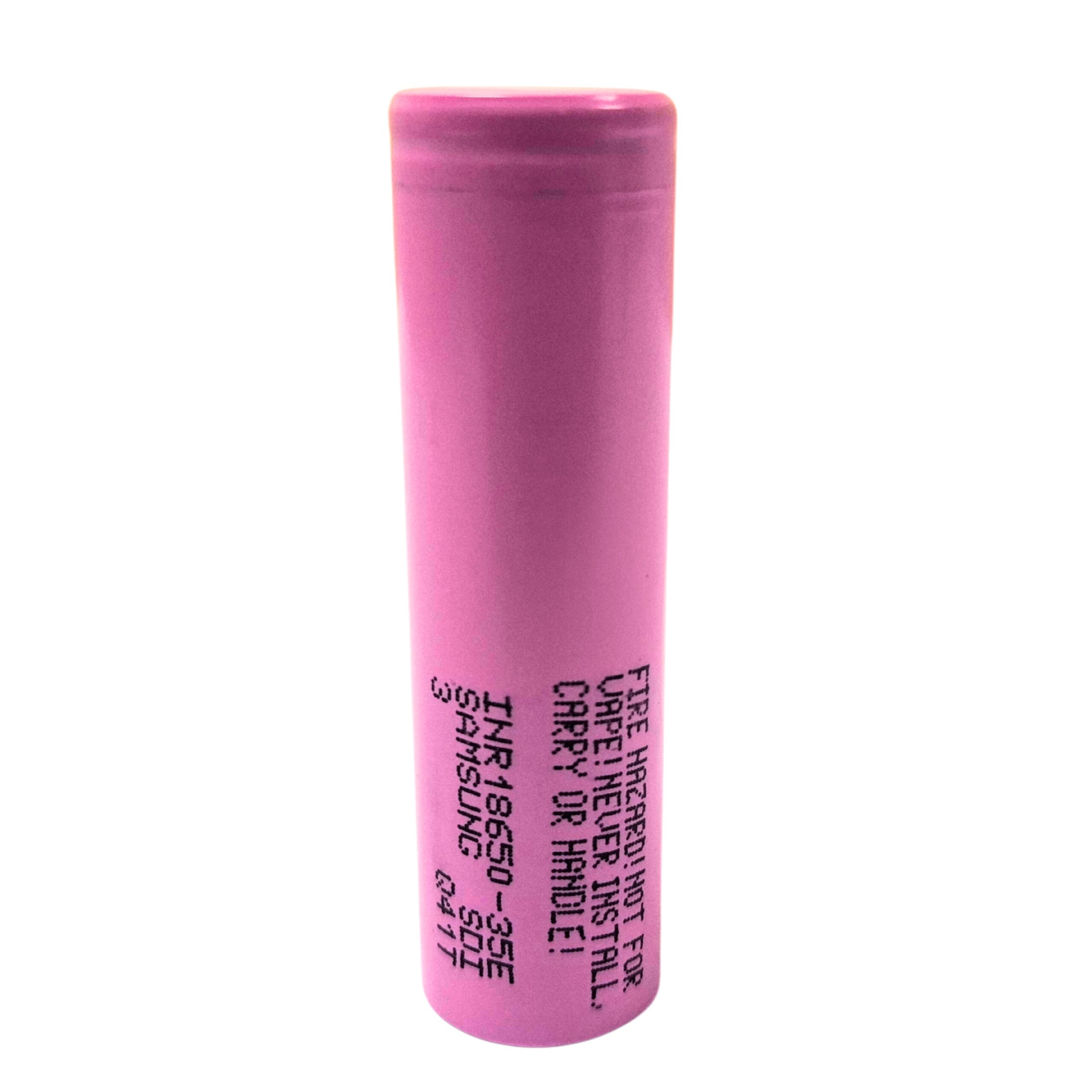 Samsung 18650 35E lithium-ion battery pack for laptops, e-bikes, and tools