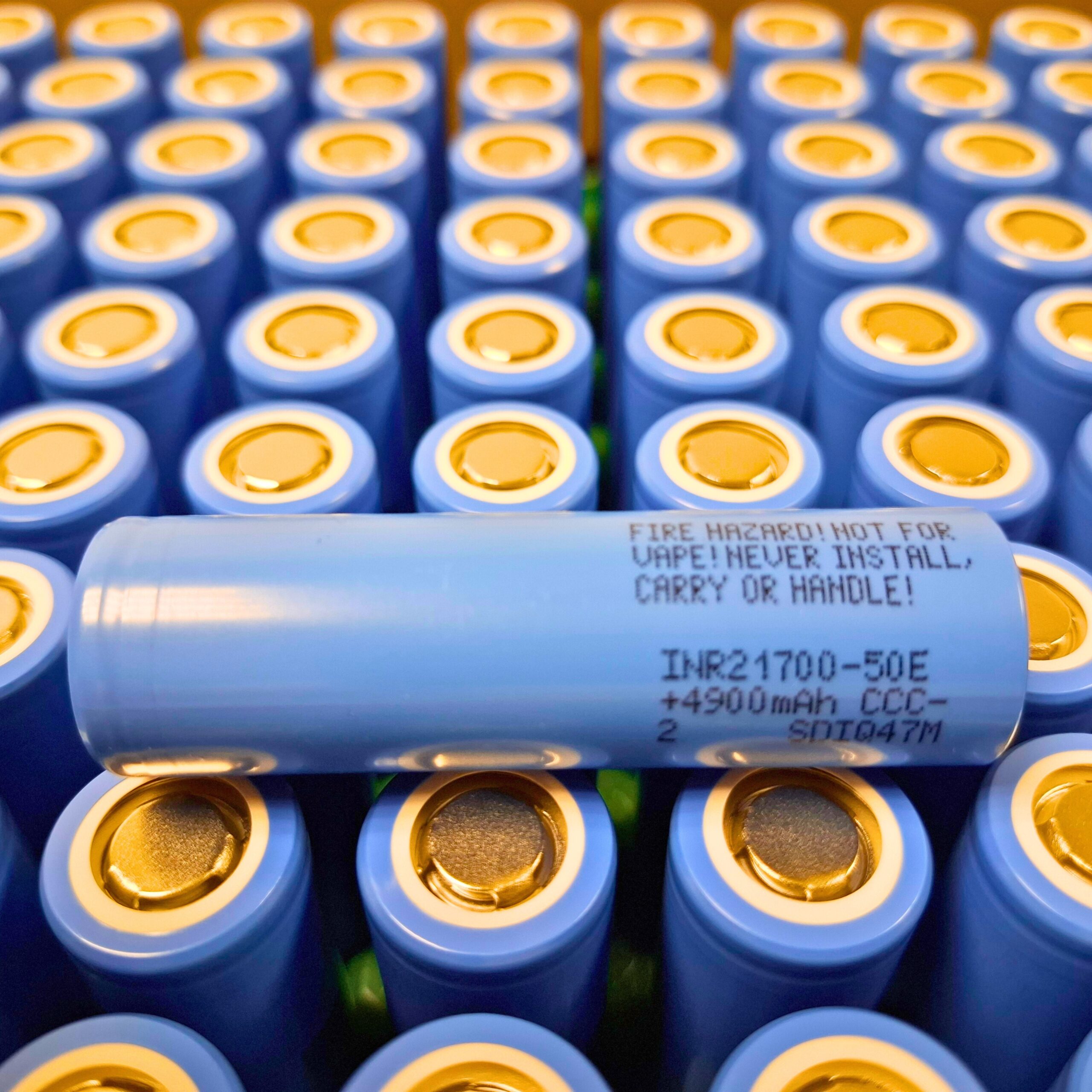 Samsung 21700 50E 4900mAh Li-ion Battery Cell