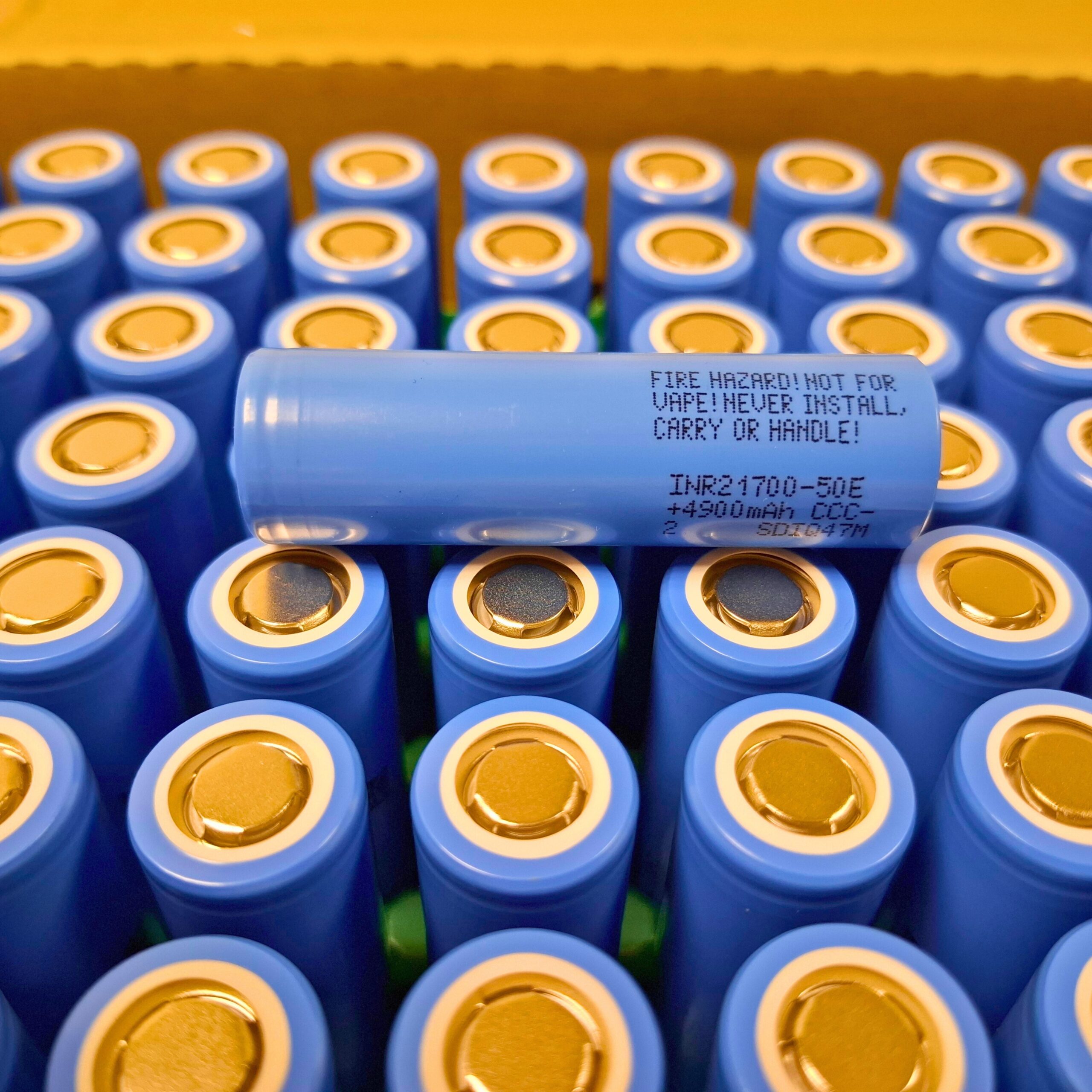 Samsung 21700 50E 4900mAh Li-ion Battery Cell