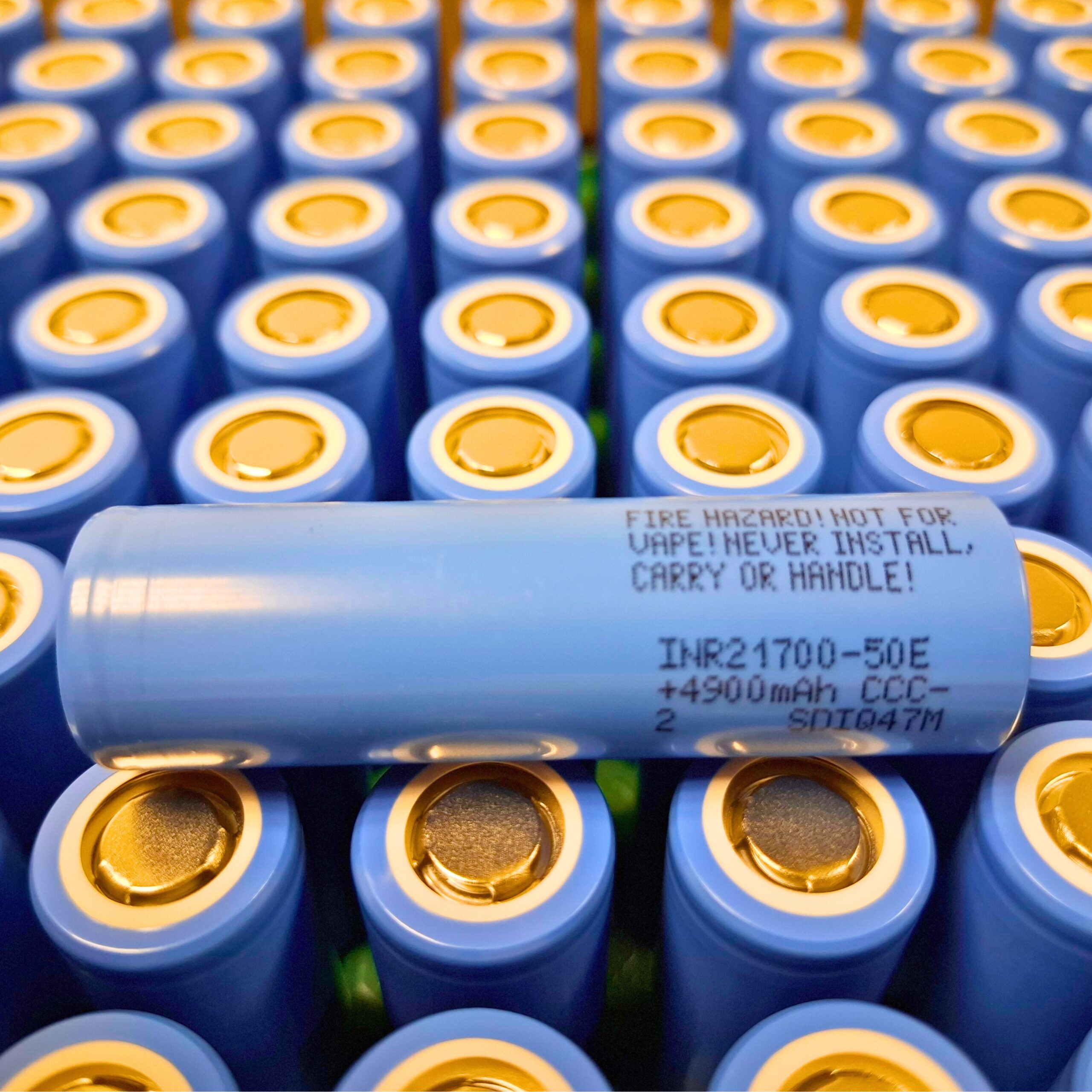 Samsung 21700 50E 4900mAh Li-ion Battery Cell