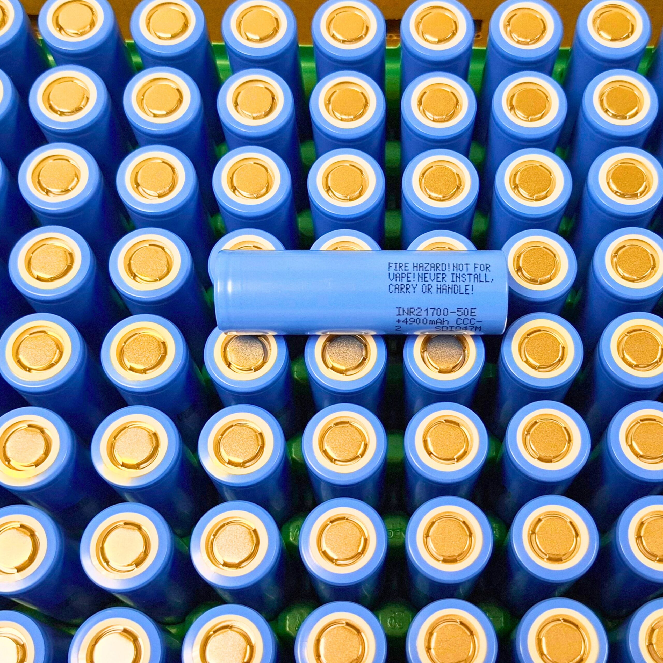 Samsung 21700 50E 4900mAh Li-ion Battery Cell